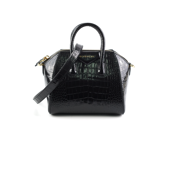 Givenchy Magnolia Floral Antigona Tote Black - THE PURSE AFFAIR