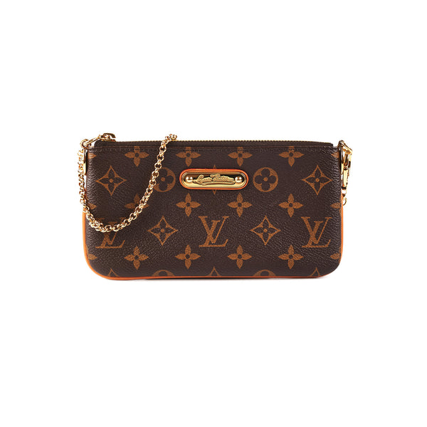 Louis Vuitton Milla Pochette Vision Mink MM Brown 594841