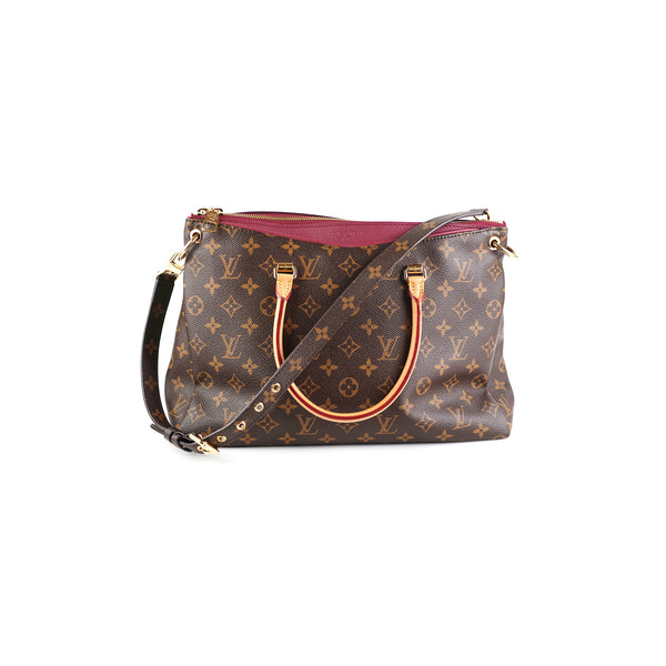 Louis Vuitton Pallas BB Monogram/Red - THE PURSE AFFAIR