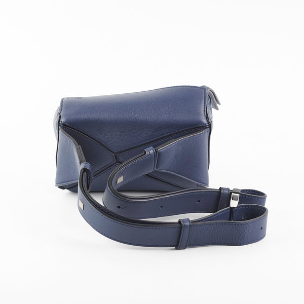 Celine Mini Belt Bag Blue/Navy - THE PURSE AFFAIR