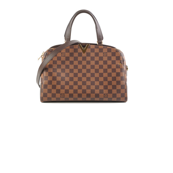 LOUIS VUITTON Damier Ebene Kensington Bowling Bag – Susannah Designer  Consignment