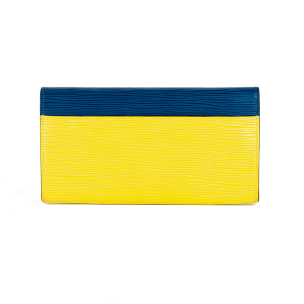 Louis Vuitton CC Holder Blue/Yellow