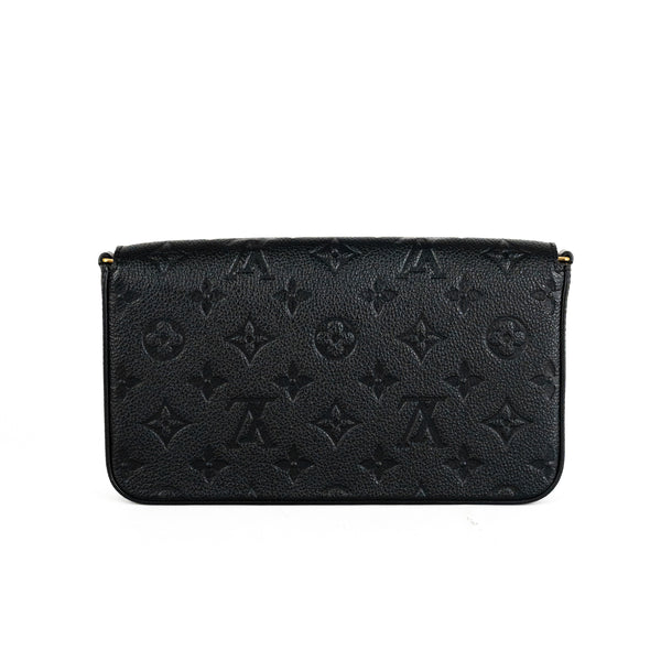 Louis Vuitton Pochette Black - 152 For Sale on 1stDibs  black pochette  bag, lv pouch black, pochette louis vuitton black