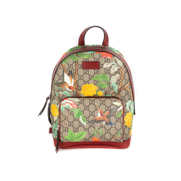 Gucci Techco Black Canvas Backpack - THE PURSE AFFAIR