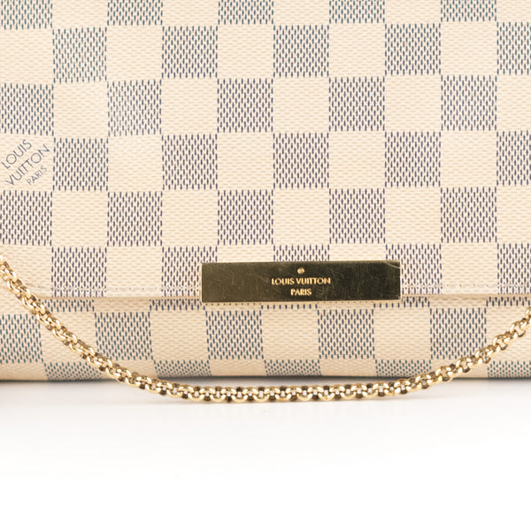 Louis Vuitton // Cream Damier Azur Favorite PM Bag – VSP Consignment