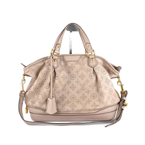 Louis Vuitton Sable Monogram Mahina Bag – Caroline's Fashion Luxuries