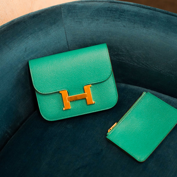 Hermès Constance Slim  Vert Jade – Found Fashion