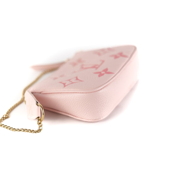 Louis Vuitton Monogram By The Pool Pochette Yellow Pink – DAC