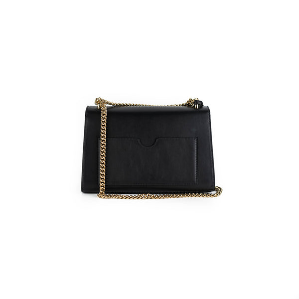 Gucci Padlock Bag Large Monogram/Black  Secondhand Gucci Bags - THE PURSE  AFFAIR