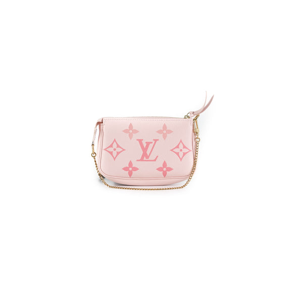 Louis Vuitton Monogram By The Pool Pochette Yellow Pink – DAC