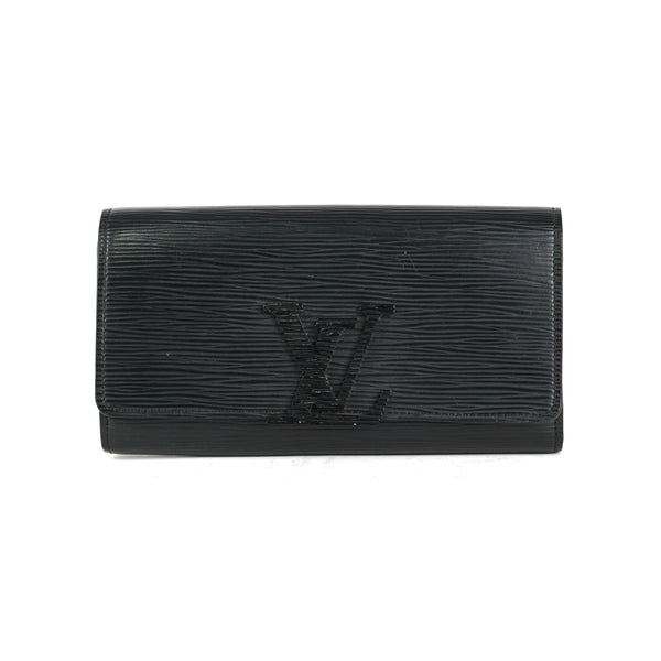 Louis Vuitton Epi Dog Card Holder Black - THE PURSE AFFAIR