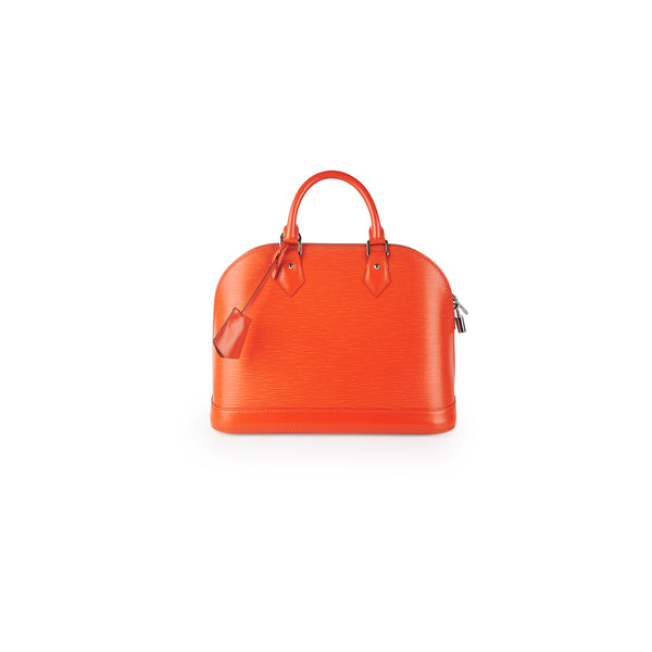 Louis Vuitton LV Alma epi leather orange ref.257680 - Joli Closet