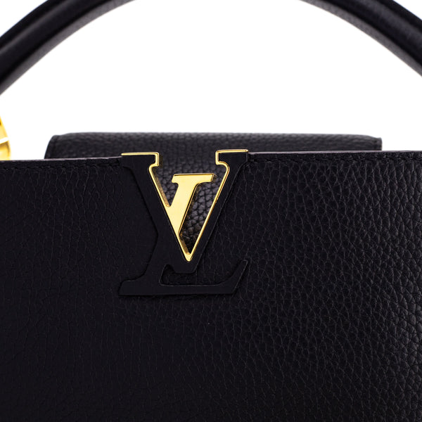 SOLD) LV Capucines BB Black Taurillon leather_Louis