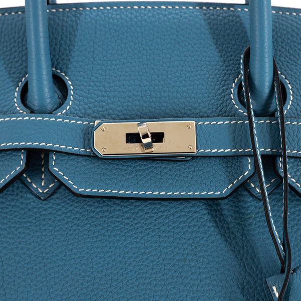 Hermès Birkin 35 Togo Blue Jean