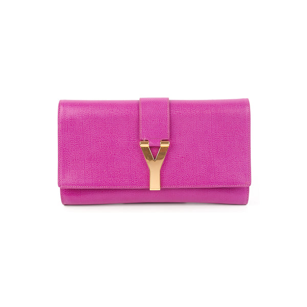 Louis Vuitton Patent Clutch Dark Pink - THE PURSE AFFAIR