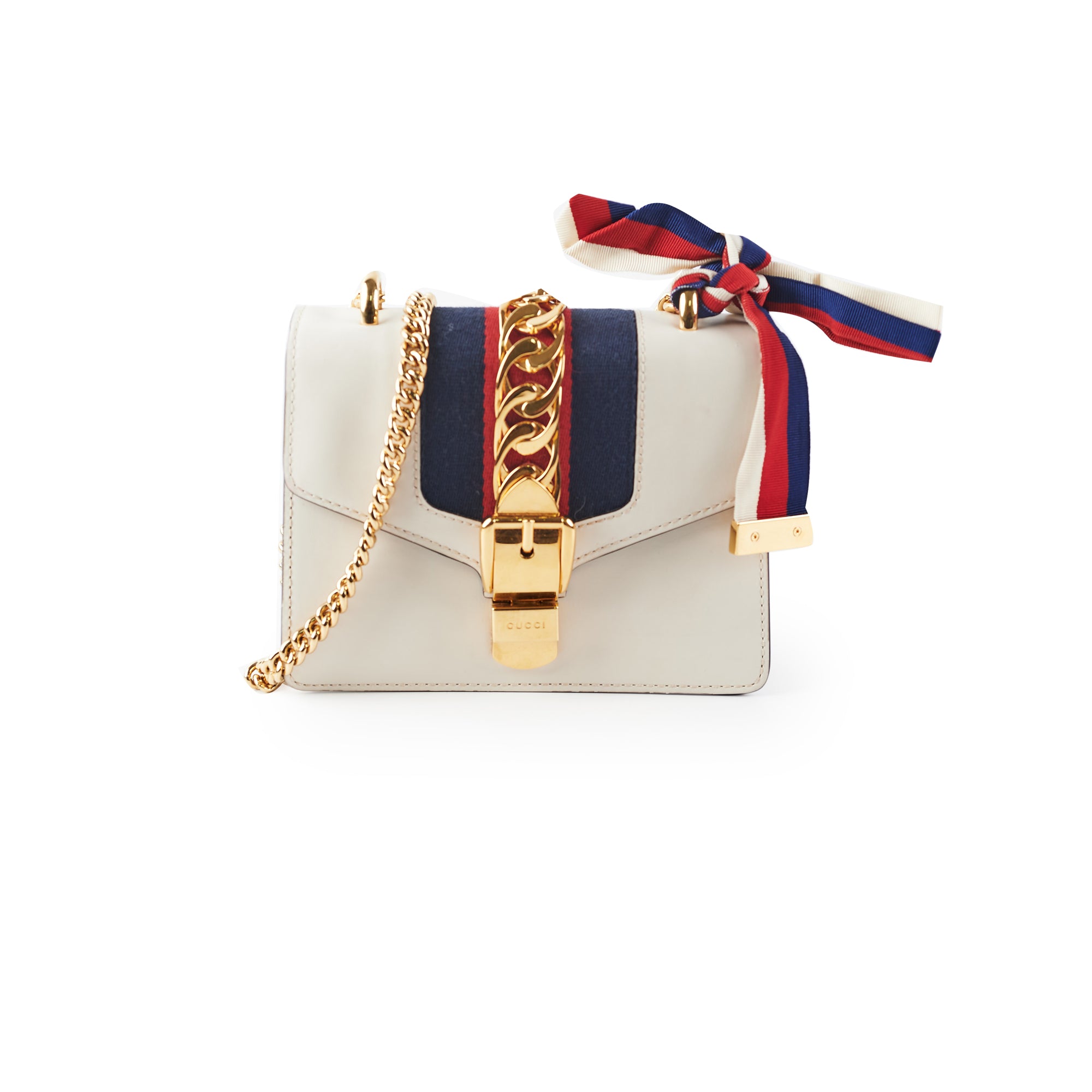 Gucci mini sylvie chain shoulder online bag