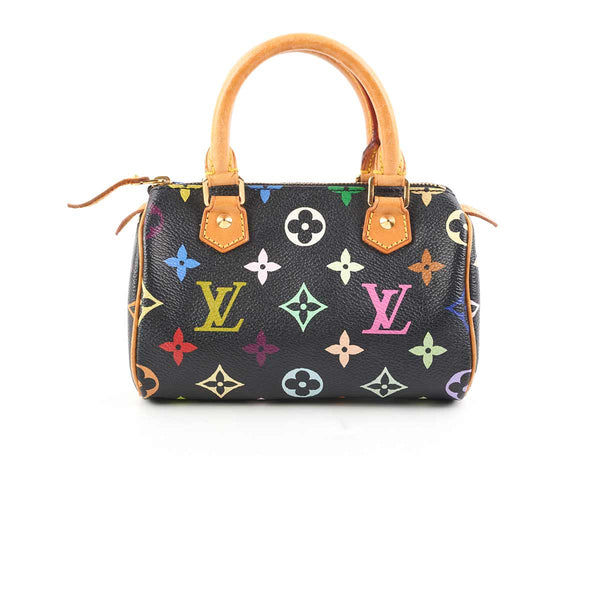 Louis Vuitton Speedy Nano White Multicolour - THE PURSE AFFAIR