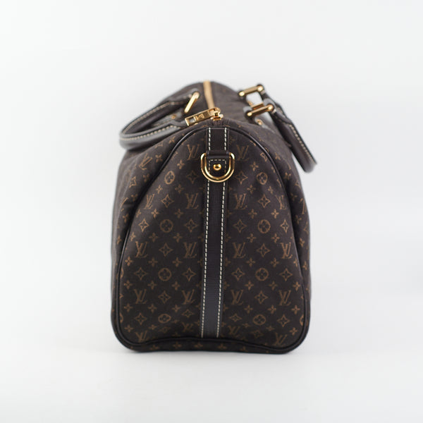 Speedy 30 LOUIS VUITTON monogram Idylle, grey fabric For Sale at