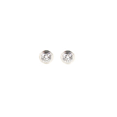 Cartier D'Amour White Gold Medium Earrings