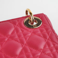 Christian Dior Mini Lady Dior Hot Pink