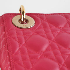 Christian Dior Mini Lady Dior Hot Pink