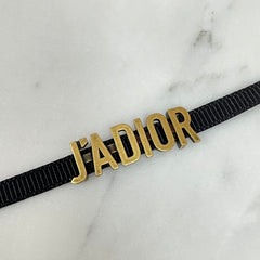 Dior J'Adior Black Choker