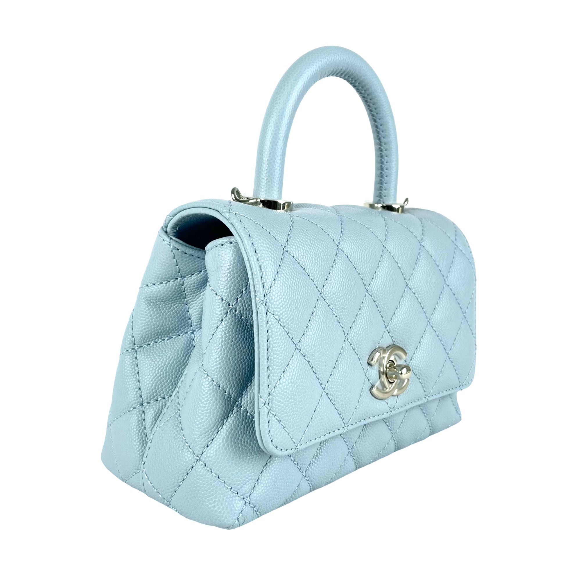 Chanel 19 Tiffany Blue Small Flap Bag  Coco Approved Studio