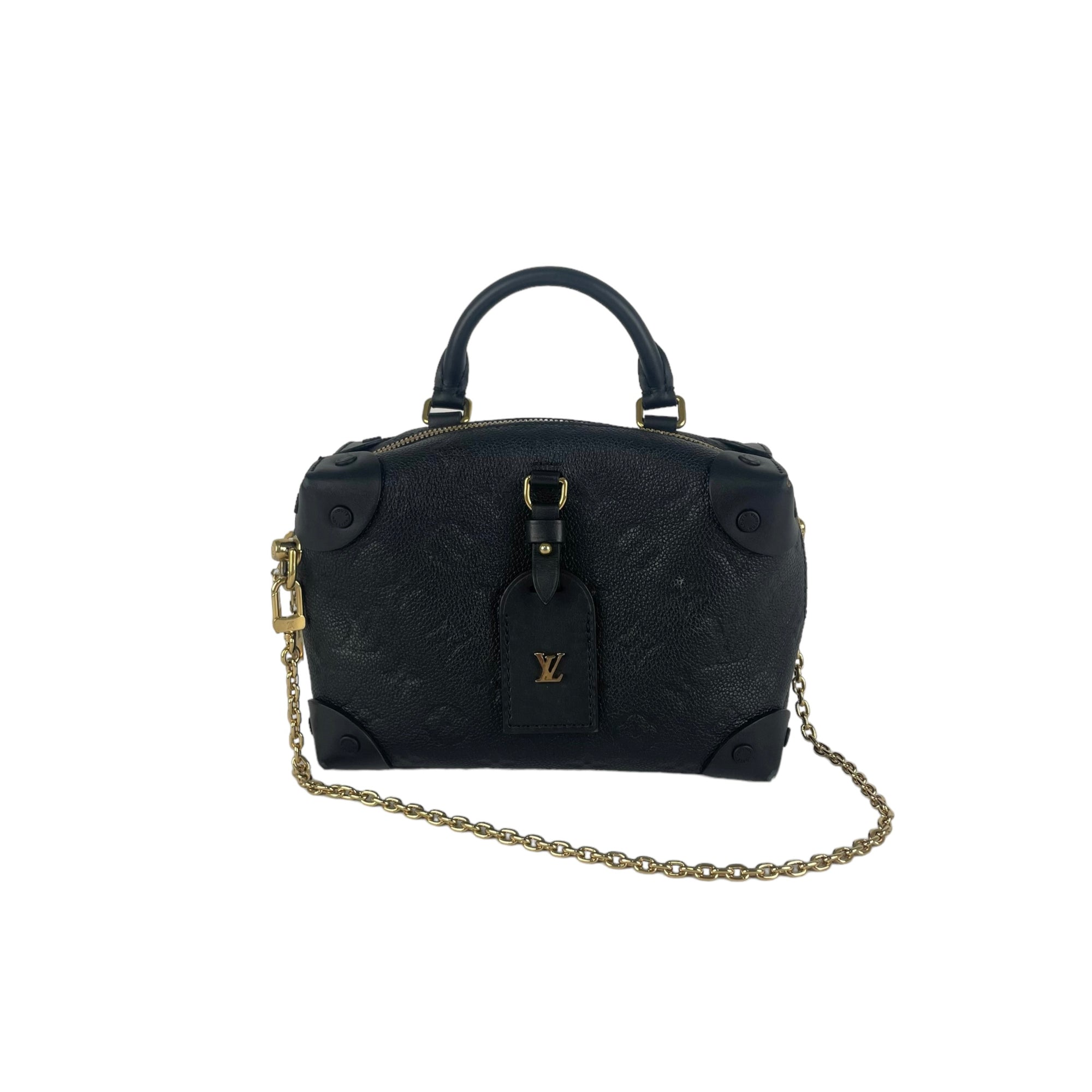 Louis Vuitton Petite Malle Souple Black - THE PURSE AFFAIR