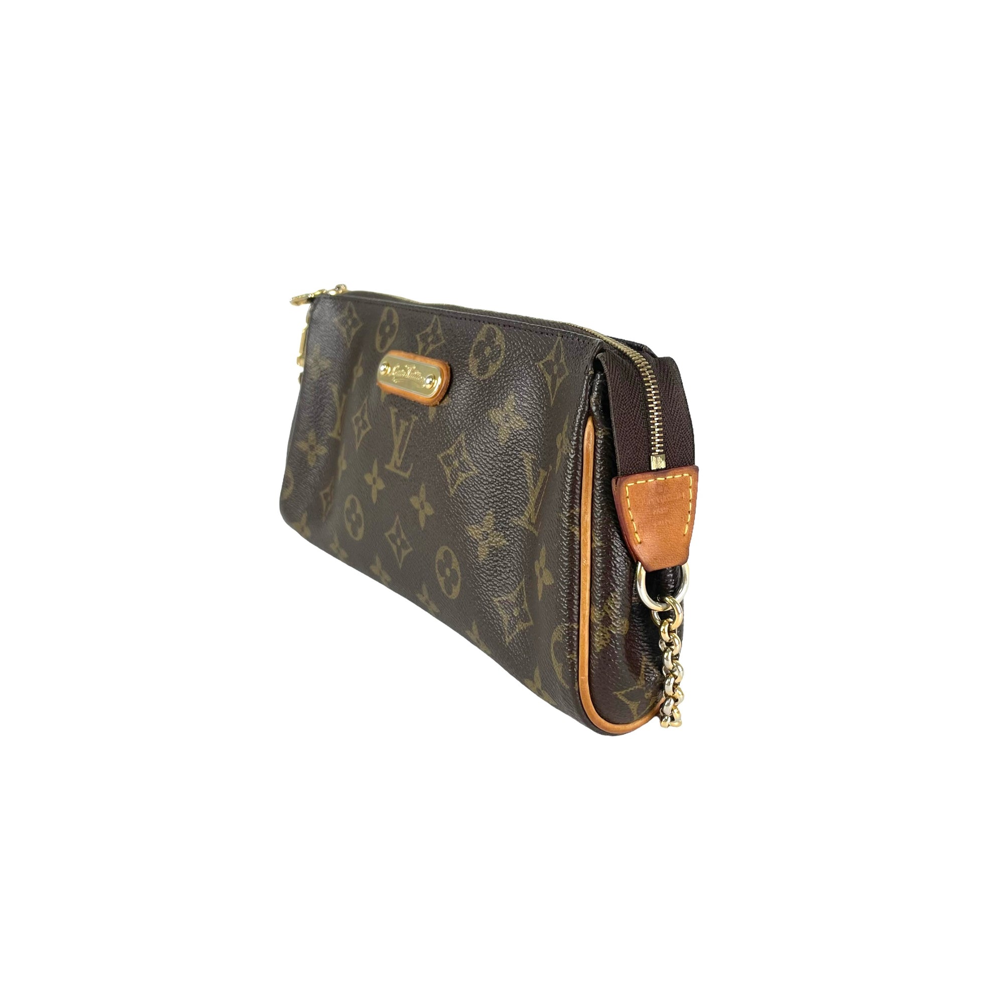 Louis Vuitton Monogram Eva Pochette - Brown Clutches, Handbags - LOU765970