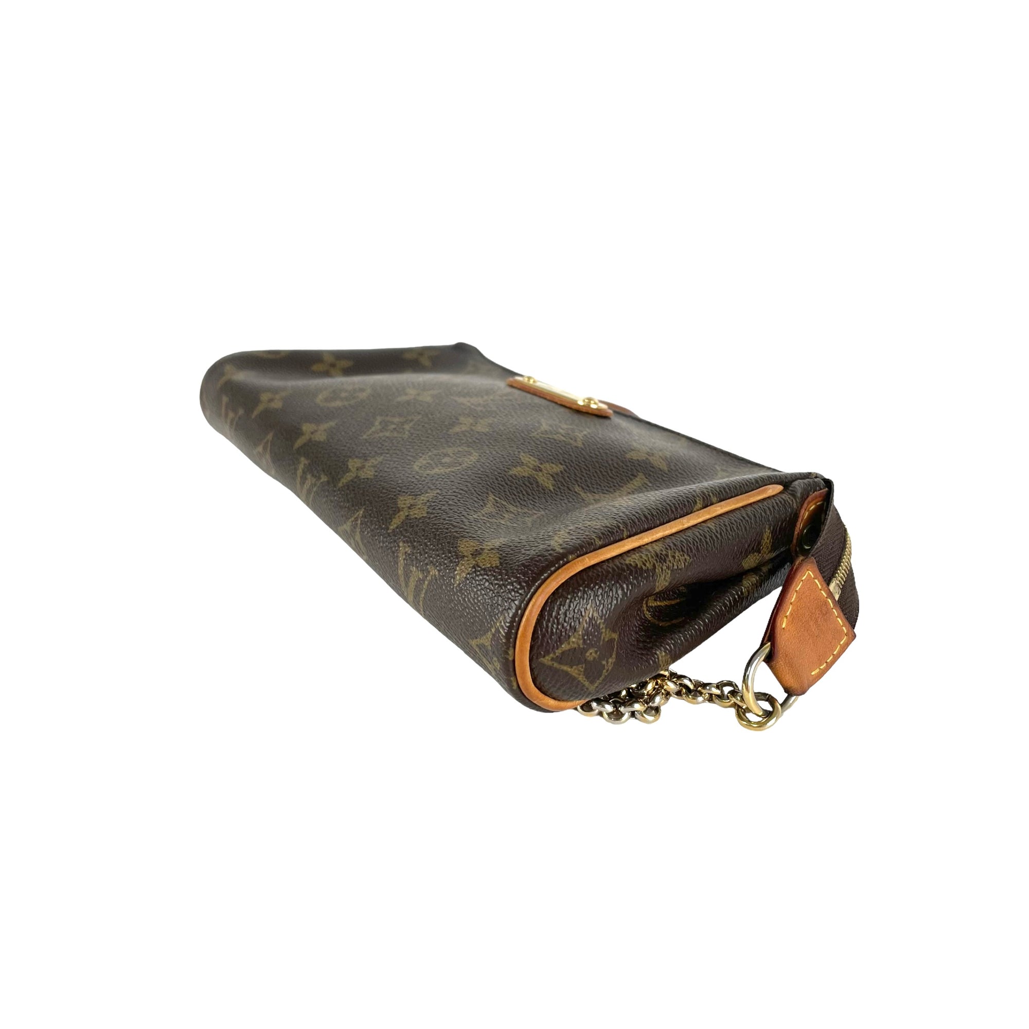 Louis Vuitton Monogram Eva Pochette - Brown Clutches, Handbags - LOU765970