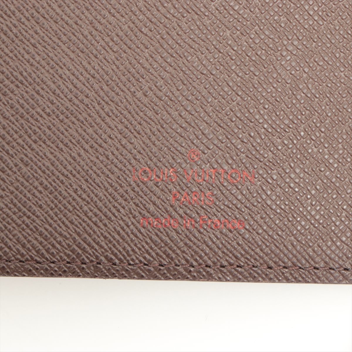 Louis Vuitton agenda mm damier ebene Newer model with 2 screw