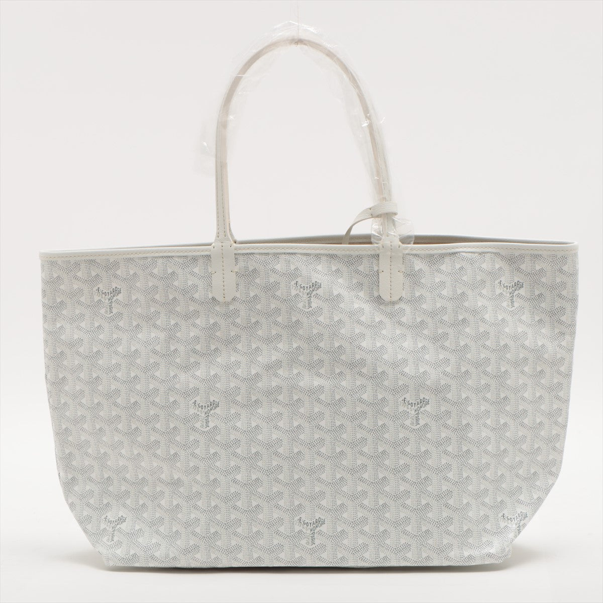 Goyard Goyardine St. Louis PM White/Grey Tote Bag - Meghan Markle's  Handbags - Meghan's Fashion