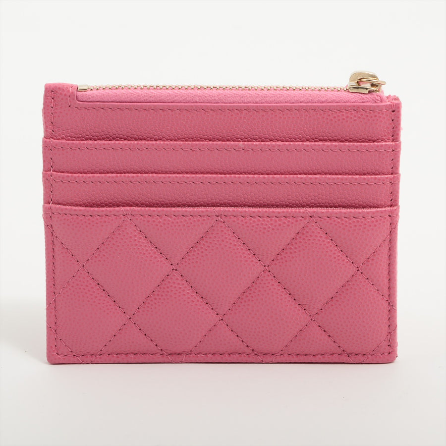 Chanel Zip Coin Purse Pink 22P - THE PURSE AFFAIR