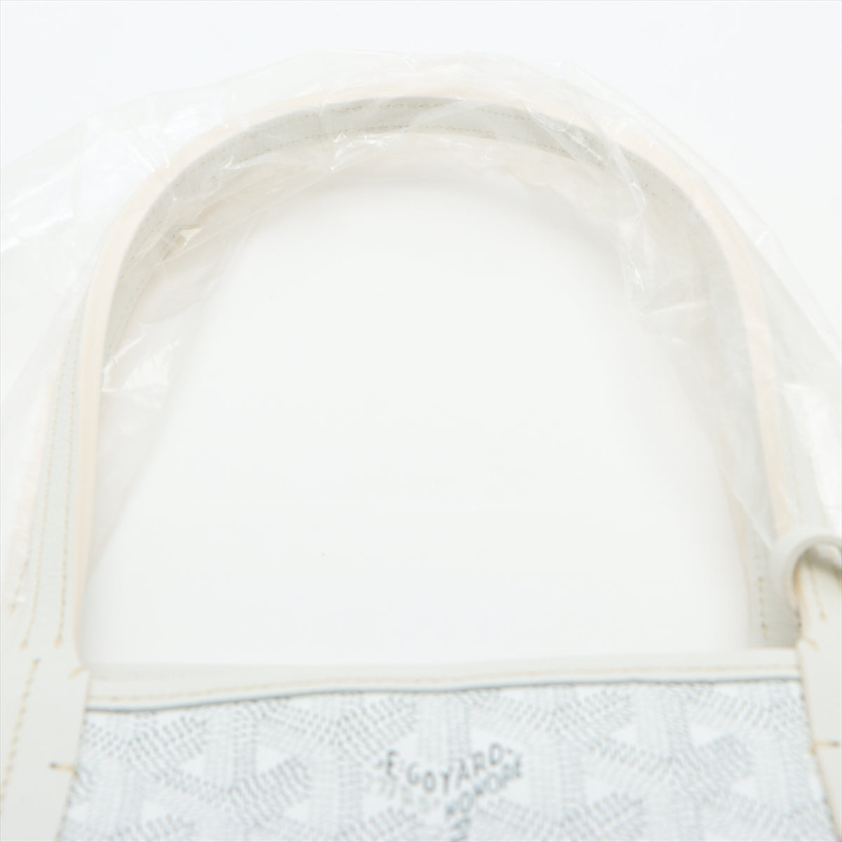 Goyard, Bags, Goyard White St Louis Pm Tote Bag With Pouch 13gy45