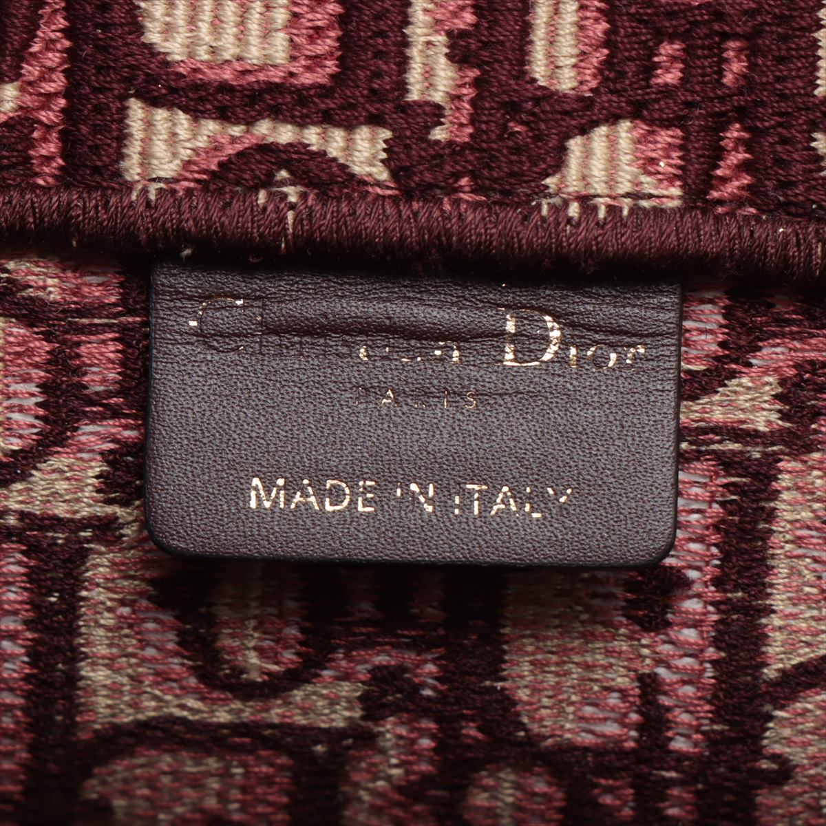 Christian Dior Large Navy Oblique Book Tote Bag - THE PURSE AFFAIR