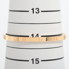 Cartier Love SM Size 15 Yellow Gold Bracelet