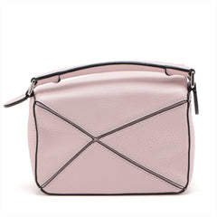 Loewe Mini Pink Iridescent Puzzle Bag