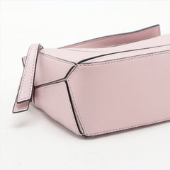 Loewe Mini Pink Iridescent Puzzle Bag