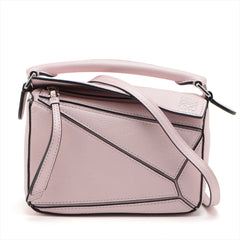 Loewe Mini Pink Iridescent Puzzle Bag