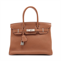 Hermes Birkin 30 Gold Clemence - Q Square