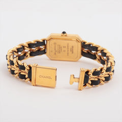 Chanel Premier XL Black Gold Watch