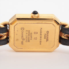 Chanel Premier XL Black Gold Watch