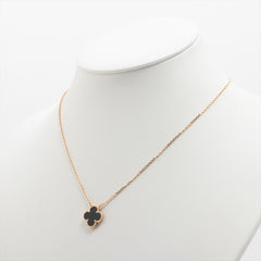 Van Cleef & Arpels Vintage Alhambra Onyx Necklace