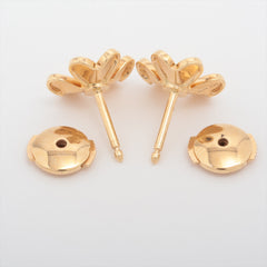Van Cleef & Arpels Frivole Mini Diamond Gold Earrings