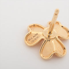 Van Cleef & Arpels Frivole Mini Diamond Gold Earrings