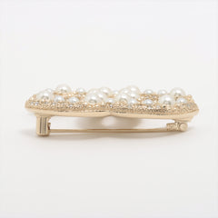 Chanel Coco Rhinestone Gold Brooch Costume Jewellery on hold