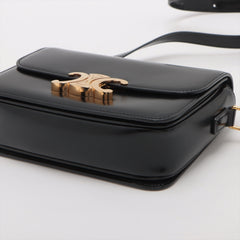 Celine Triomphe Teen Black Crossbody Bag