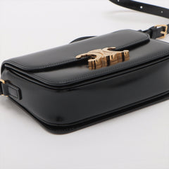 Celine Triomphe Teen Black Crossbody Bag