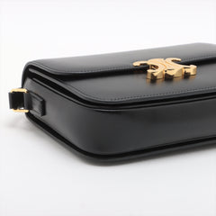 Celine Triomphe Classique Crossbody Bag medium Black