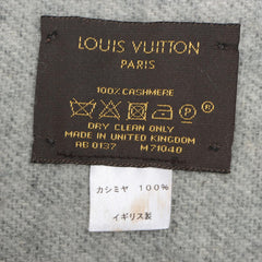 Louis Vuitton Reversible Cashmere Echarpe Reykjavik Black Scarf